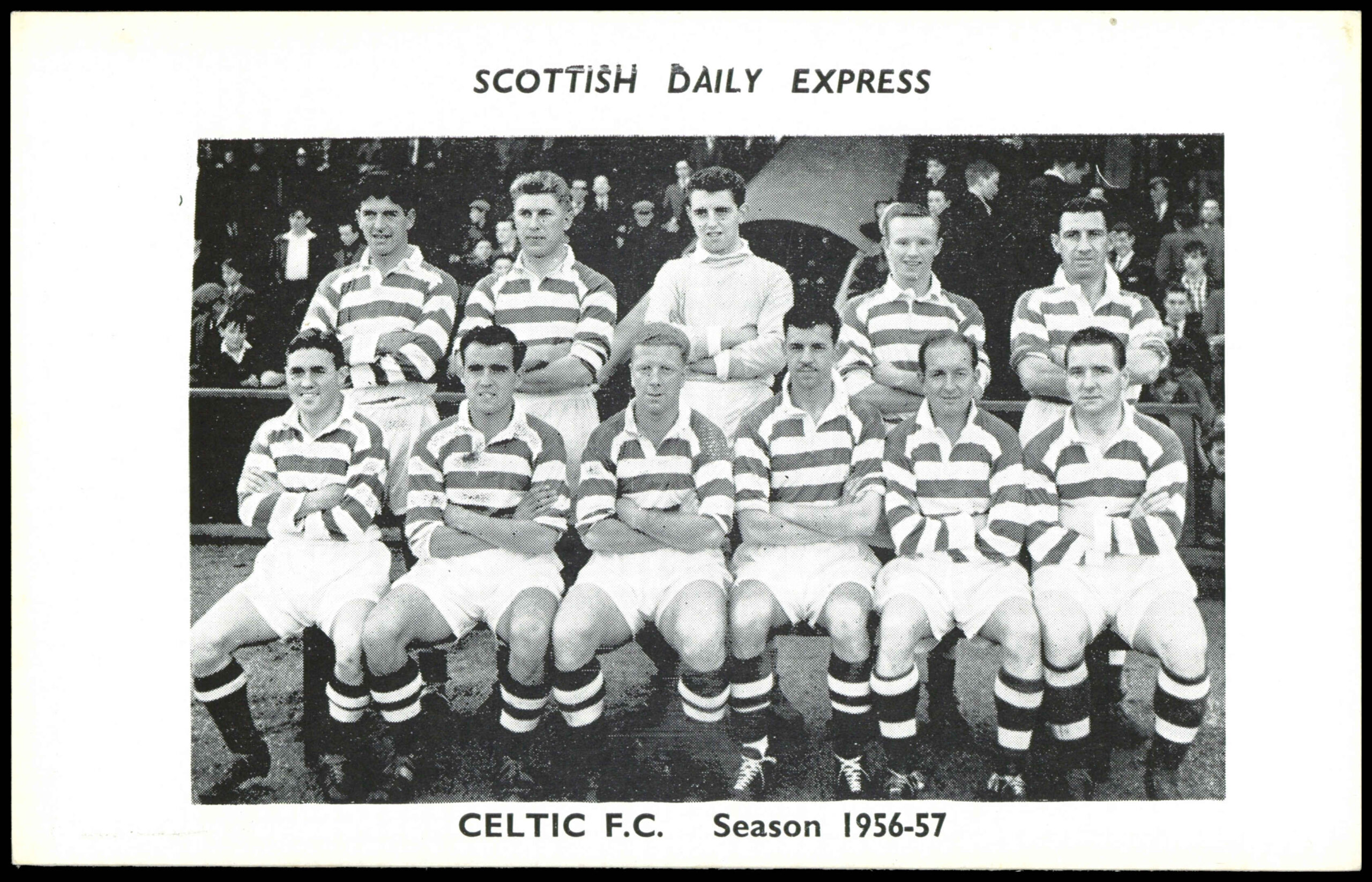 Scottish Daily Express - 'Season 1956-57' (1956) - Celtic F.C. Scottish Daily Express - 'Season 1956-57' (1956) - Celtic F.C.