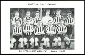 Scottish Daily Express - 'Season 1956-57' (1956) - Dunfermline Athletic F.C.