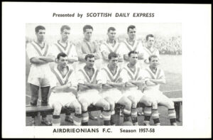 Scottish Daily Express - 'Season 1957-58' (1957) - Airdrieonians F.C. Scottish Daily Express - 'Season 1957-58' (1957) - Airdrieonians F.C.