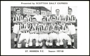 Scottish Daily Express - 'Season 1957-58' (1957) - St. Mirren F.C. Scottish Daily Express - 'Season 1957-58' (1957) - St. Mirren F.C.