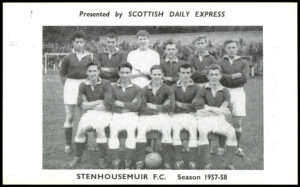 Scottish Daily Express - 'Season 1957-58' (1957) - Stenhousemuir F.C. Scottish Daily Express - 'Season 1957-58' (1957) - Stenhousemuir F.C.