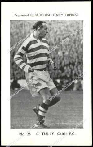 Scottish Daily Express - 'Scottish Footballers' (1957) - C. Tully (Celtic)