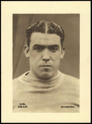 Sherman's Pools - 'Searchlight on Famous Players' (1937) - Dixie Dean (Everton)