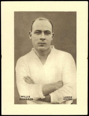 Sherman's Pools - 'Searchlight on Famous Players' (1937) - Willis Edwards (Leeds United)