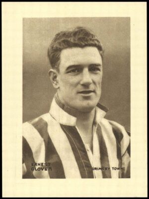 Sherman's Pools - 'Searchlight on Famous Players' (1937) - Ernest Glover (Grimsby Town)