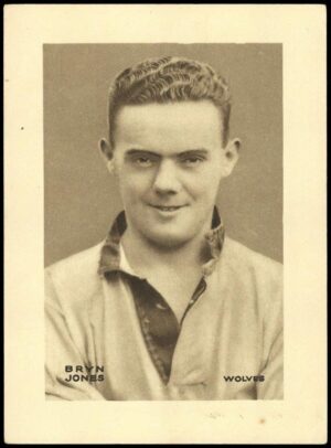 Sherman's Pools - 'Searchlight on Famous Players' (1937) - Bryn Jones (Wolverhampton Wanderers)