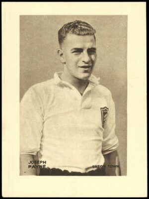 Sherman's Pools - 'Searchlight on Famous Players' (1937) - Joseph Payne (Luton Town) Sherman's Pools - 'Searchlight on Famous Players' (1937) - Joseph Payne (Luton Town)