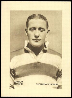 Sherman's Pools - 'Searchlight on Famous Players' (1937) - Arthur Rowe (Tottenham Hotspur)