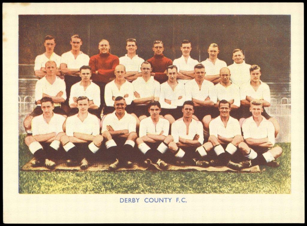 Sherman's Pools - 'Searchlight on Famous Teams' (1938) - Derby County FC Sherman's Pools - 'Searchlight on Famous Teams' (1938) - Derby County FC