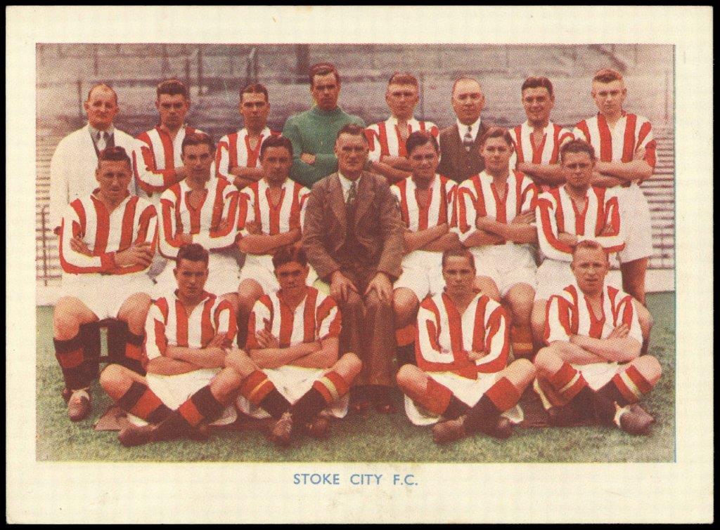 Sherman's Pools - 'Searchlight on Famous Teams' (1938) - Stoke City FC Sherman's Pools - 'Searchlight on Famous Teams' (1938) - Stoke City FC