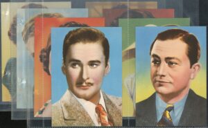 Sherman's Pools - 'Famous Film Stars' - Complete Set (1940)