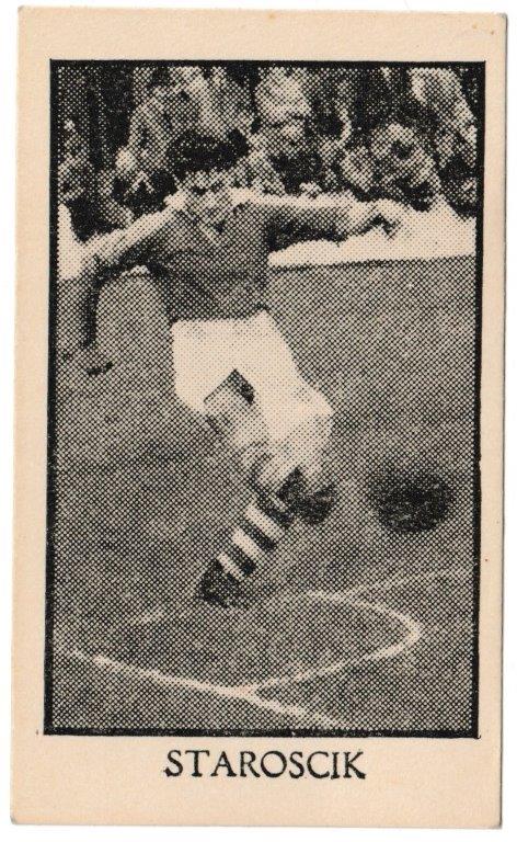 M.M. Frame - 'Smashers' (1950) - A. Staroscik (Third Lanark) M.M. Frame - 'Smashers' (1950) - A. Staroscik (Third Lanark)