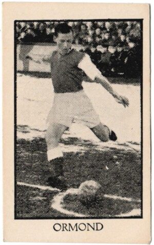 M.M. Frame - 'Smashers' (1950) - Willie Ormond (Hibernian) M.M. Frame - 'Smashers' (1950) - Willie Ormond (Hibernian)