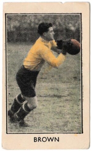 M.M. Frame - 'Smashers' (1950) - J. Brown (Hearts) M.M. Frame - 'Smashers' (1950) - J. Brown (Hearts)