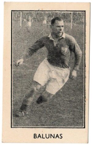 M.M. Frame - 'Smashers' (1950) - H. Balunas (Third Lanark)