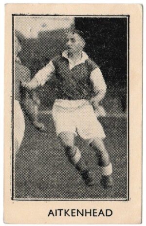 M.M. Frame - 'Smashers' (1950) - Johnny Aitkenhead (Hibernian) M.M. Frame - 'Smashers' (1950) - Johnny Aitkenhead (Hibernian)