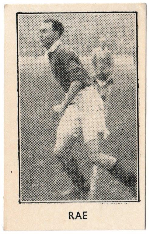 Willie Rae M.M. Frame – ‘Smashers’ (1950) – Willie Rae (Rangers) – CardHawk