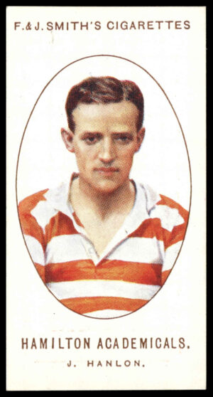 Smith's - J. Hanlon (Hamilton Academicals) -  'Football Club Records 1921-22'  - (1921)