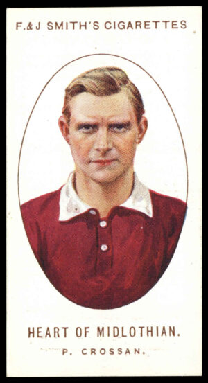 Smith's - P. Crossan (Heart of Midlothian) -  'Football Club Records 1921-22'  - (1921)
