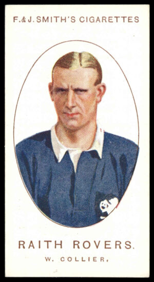 Smith's - W. Collier (Raith Rovers) -  'Football Club Records 1921-22'  - (1921)