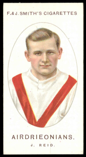 Smith's - J. Reid (Airdrieonians) -  'Football Club Records 1921-22'  - (1921)