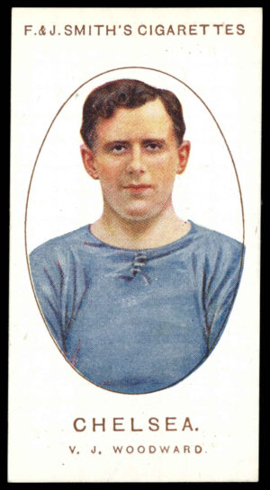Smith's - V.J. Woodward (Chelsea) -  'Football Club Records 1921-22'  - (1921)