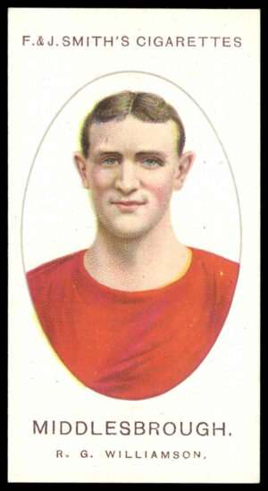 Smith's - R.G. Williamson (Middlesbrough) -  'Football Club Records 1921-22'  - (1921)