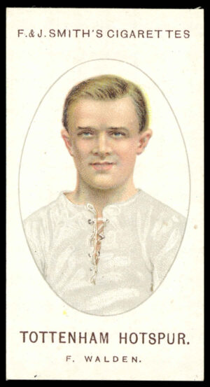 Smith's - F. Walden (Tottenham Hotspur) -  'Football Club Records 1921-22'  - (1921)