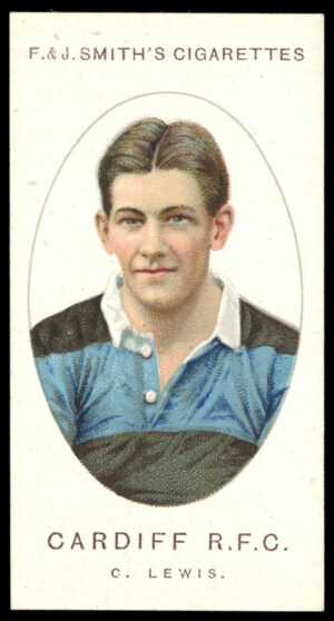 Smith's - C. Lewis (Cardiff R.F.C.) -  'Football Club Records 1921-22'  - (1921)