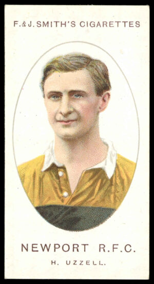 Smith's - H. Uzzell (Newport R.F.C.) -  'Football Club Records 1921-22'  - (1921)