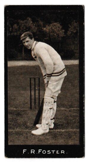 Smith's - 'Cricketers' (1912) - F. R. Foster (Warwickshire)
