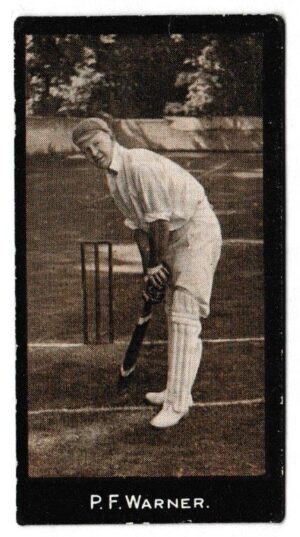 Smith's - 'Cricketers' (1912) - P. F. Warner (Middlesex)