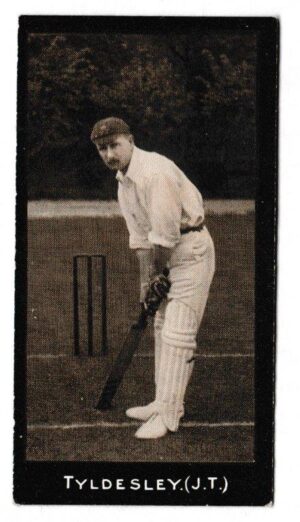 Smith's - 'Cricketers' (1912) - J.T. Tyldesley (Lancashire)