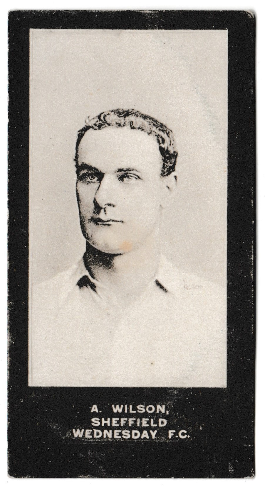 Smith's - 'Footballers Cup Tie S1' (1909) - A. Wilson (Sheffield Weds) Smith's - 'Footballers Cup Tie S1' (1909) - A. Wilson (Sheffield Weds)