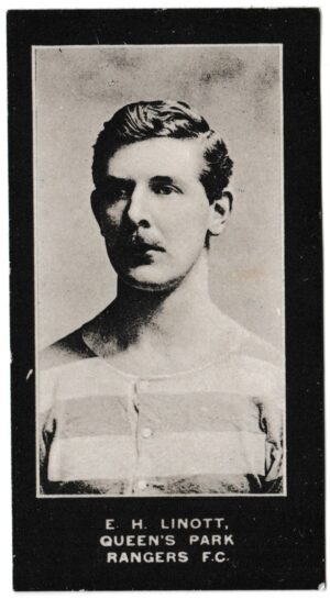 Smith's - 'Footballers Cup Tie S1' (1909) - E.H. Linott (QPR)
