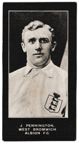 Smith's - 'Footballers Cup Tie S1' (1909) - J. Pennington (West Brom)