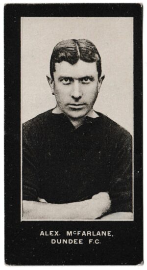 Smith's - 'Footballers Cup Tie S2' (1909) - A. McFarlane (Dundee) Smith's - 'Footballers Cup Tie S2' (1909) - A. McFarlane (Dundee)