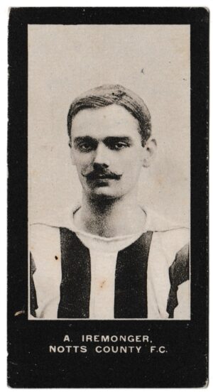 Smith's - 'Footballers Cup Tie S2' (1909) - A. Iremonger (Notts County)