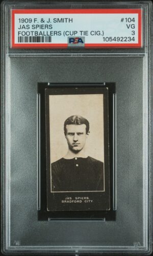 Smith's - 'Footballers Cup Tie S2' (1909) - J.H. Spiers (Bradford City) **PSA3**