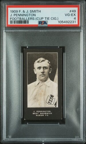 Smith's - 'Footballers Cup Tie S1' (1909) - J. Pennington (West Brom) **PSA4**