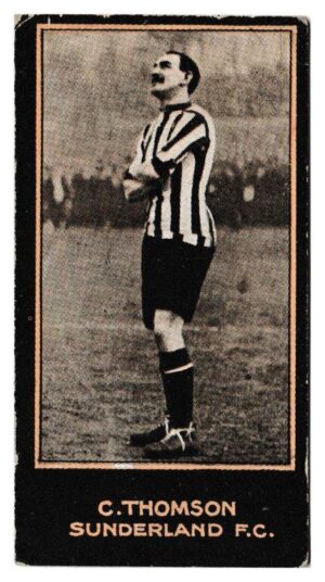 Smith's - 'Footballers (1914 DBB)' - Card #128 - C. Thomson (Sunderland)
