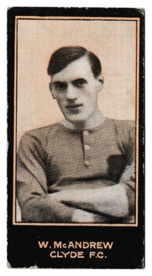 Smith's - 'Footballers (1914 DBB)' - Card #133 - W. McAndrew (Clyde)
