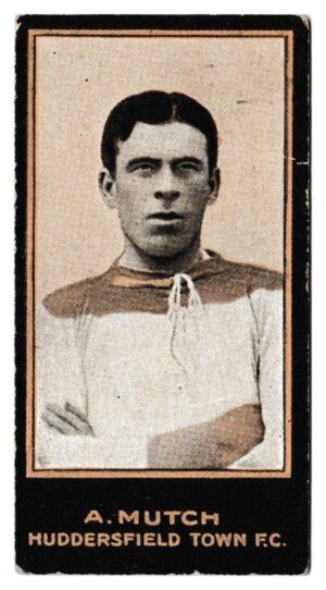 Smith's - 'Footballers (1914 DBB)' - Card #17 - A. Hutch (Huddersfield T) Smith's - 'Footballers (1914 DBB)' - Card #17 - A. Hutch (Huddersfield T)
