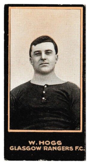 Smith's - 'Footballers (1914 DBB)' - Card #28 - Wm. Hogg (Rangers) Smith's - 'Footballers (1914 DBB)' - Card #28 - Wm. Hogg (Rangers)
