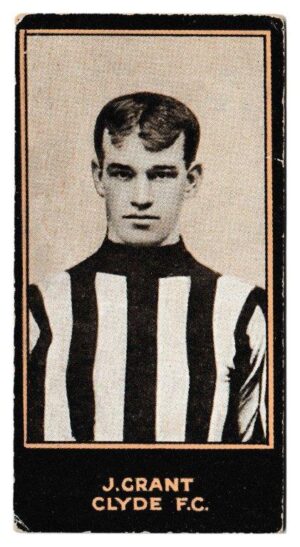 Smith's - 'Footballers (1914 DBB)' - Card #51 - J. Grant (Clyde)