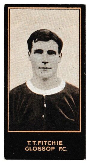 Smith's - 'Footballers (1914 DBB)' - Card #55 - T.T. Fitchie (Glossop)