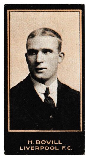 Smith's - 'Footballers (1914 DBB)' - Card #80 - H. Bovill (Liverpool) Smith's - 'Footballers (1914 DBB)' - Card #80 - H. Bovill (Liverpool)