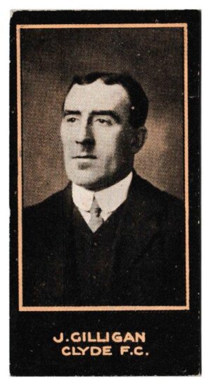 Smith's - 'Footballers (1914 DBB)' - Card #88 - J. Gilligan (Clyde)