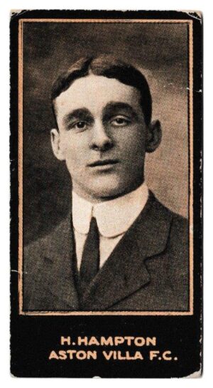 Smith's - 'Footballers (1914 LBB)' - Card #110 - H. Hampton (Aston Villa)