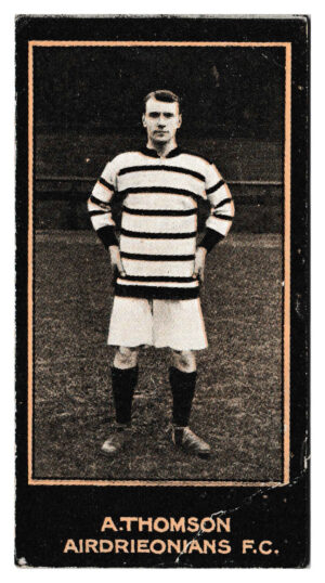 Smith's - 'Footballers (1914 LBB)' - Card #127 - A. Thomson (Airdrie) Smith's - 'Footballers (1914 LBB)' - Card #127 - A. Thomson (Airdrie)